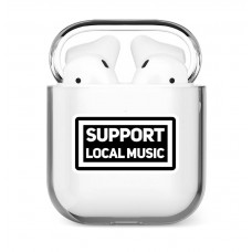 کاور ایرپاد طرح Support Local Music ژله ای Airpod cover 1-2-pro-3
