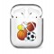 کاور ایرپاد طرح توپ های ورزشی ژله ای Airpod cover 1-2-3-pro-pro2
