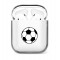 کاور ایرپاد طرح توپ فوتبال ژله ای Airpod cover 1-2-3-pro-pro2
