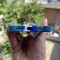 قاب سیلیکون رنگین کمان طیف آبی با محافظ لنز Apple iphone 11-11pro-12