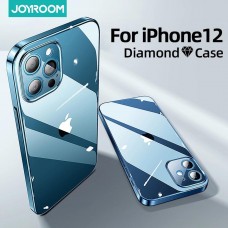 قاب کریستالی محافظ لنزدار بی رنگ برند جویروم Joyroom case Apple iphone‌ 12promax