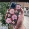 قاب K-doo flowers made with genuine flowers گل طبیعی Apple iphone 12-12pro-12promax