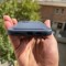 قاب ژله ای محافظ لنزدار به همراه جاکارتی سرمه ای Apple iphone 7p-8p