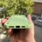 قاب ژله ای محافظ لنزدار به همراه جاکارتی سبز روشن Apple iphone 11pro