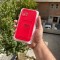 قاب ژله ای محافظ لنزدار به همراه جاکارتی قرمز Apple iphone 11pro