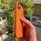 قاب ژله ای محافظ لنزدار به همراه جاکارتی نارنجی Apple iphone 7p-8p