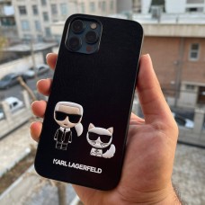 قاب Karl Lagerfeld کارل لاگرفلد با گربه اش Apple iphone 12-12pro-12promax-13pro