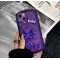 قاب Purple Baby همراه با حلقه قلب Apple iphone 7-8-se2020-se3-7p-8p-11pro-11promax-12-12pro-12promax-13-13pro-13promax