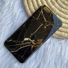 قاب سنگی مشکی با رگه های طلایی Apple iphone 6p-6sp