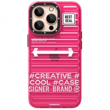 قاب YOUNGKIT یانگکیت Pink Suitcase Design Firefly Trending Series ا Apple iphone 12promax-13-13pro-13promax-14