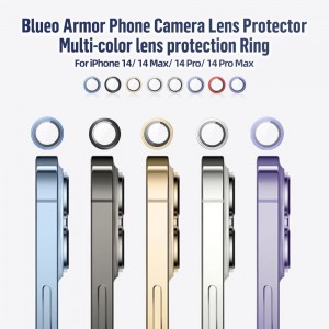 رینگ محافظ لنز آیفون Apple iphone 13pro-13promax  ا BLUEO Metal Frame Lens Protector Glass