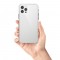 قاب کریستالی پشت طلقی دکمه فلزی BLUEO بلو Crystal Apple iphone 13-14-14plus-14pro-14promax