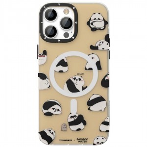 قاب YOUNGKIT یانگکیت کد 3 Apple iphone 12promax-13-13pro-13promax-14 Lovely Panda Co-lad Most-Protective Series