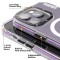 قاب YOUNGKIT یانگکیت Purple Basic LingLong MagSafe Series Apple iphone 12promax-13-13pro-13promax-14-14pro-14promax