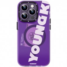 قاب YOUNGKIT یانگکیت Purple Colorful Anti-Drop Series ا Apple iphone 12promax-13-13pro-13promax-14-14promax