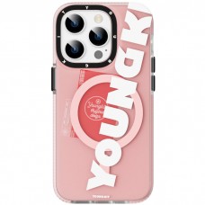 قاب YOUNGKIT یانگکیت Pink Colorful Anti-Drop Series ا Apple iphone 12promax-13-13pro-13promax-14-14promax