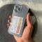 قاب بی رنگ ایربگ دار به همراه جاکارتی Apple iphone 14pro