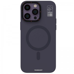 قاب YOUNGKIT یانگکیت Purple Hermit Magsafe Series Apple iphone 12promax-13-13pro-13promax-14-14pro-14promax