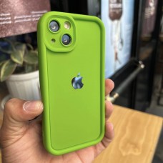 قاب Solid Case سبز فسفری Apple iphone 11-11pro-11promax-12-12pro-12promax-13-13pro-13promax-14pro-14promax