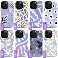 قاب KAJSA کجسا Apple iphone 13promax Purple Floral Collection Series