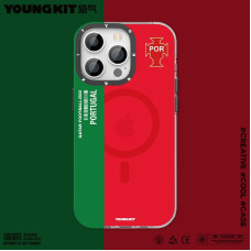 قاب YOUNGKIT یانگکیت Red World Cup Magsafe Series Apple iphone 12promax-13promax