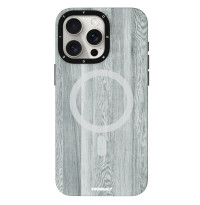 قاب YOUNGKIT یانگکیت White Wooden Texture Magsafe Series Apple iphone 14pro-14promax-15pro-15promax