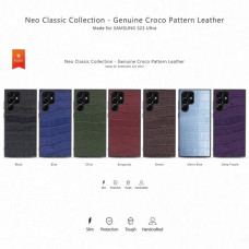قاب Samsung phone S23ultra Kajsa Neo Classic Collection Genuine Croco کجسا