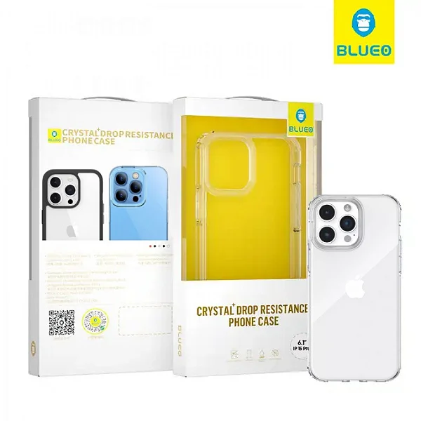 قاب بلو Blueo Crystal Drop Resistance No Magnetic Iphone
