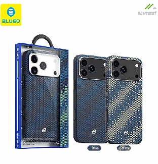 قاب بلو بافت Blueo Gilded Tactile Woven Galaxy Aramid Fiber Magnetic Case