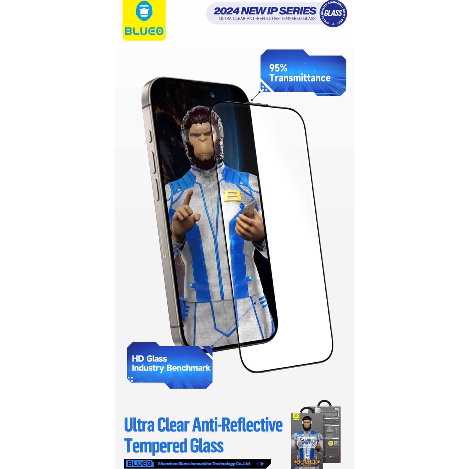 محافظ صفحه بلو Blueo Anti-Reflective AR Glass Samsung