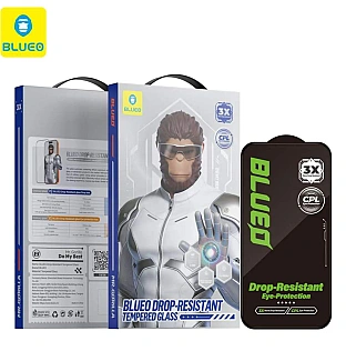 گلس ، محافظ صفحه بلو Blueo Drop-Resistant Tempered Eye Friendly Glass Iphone