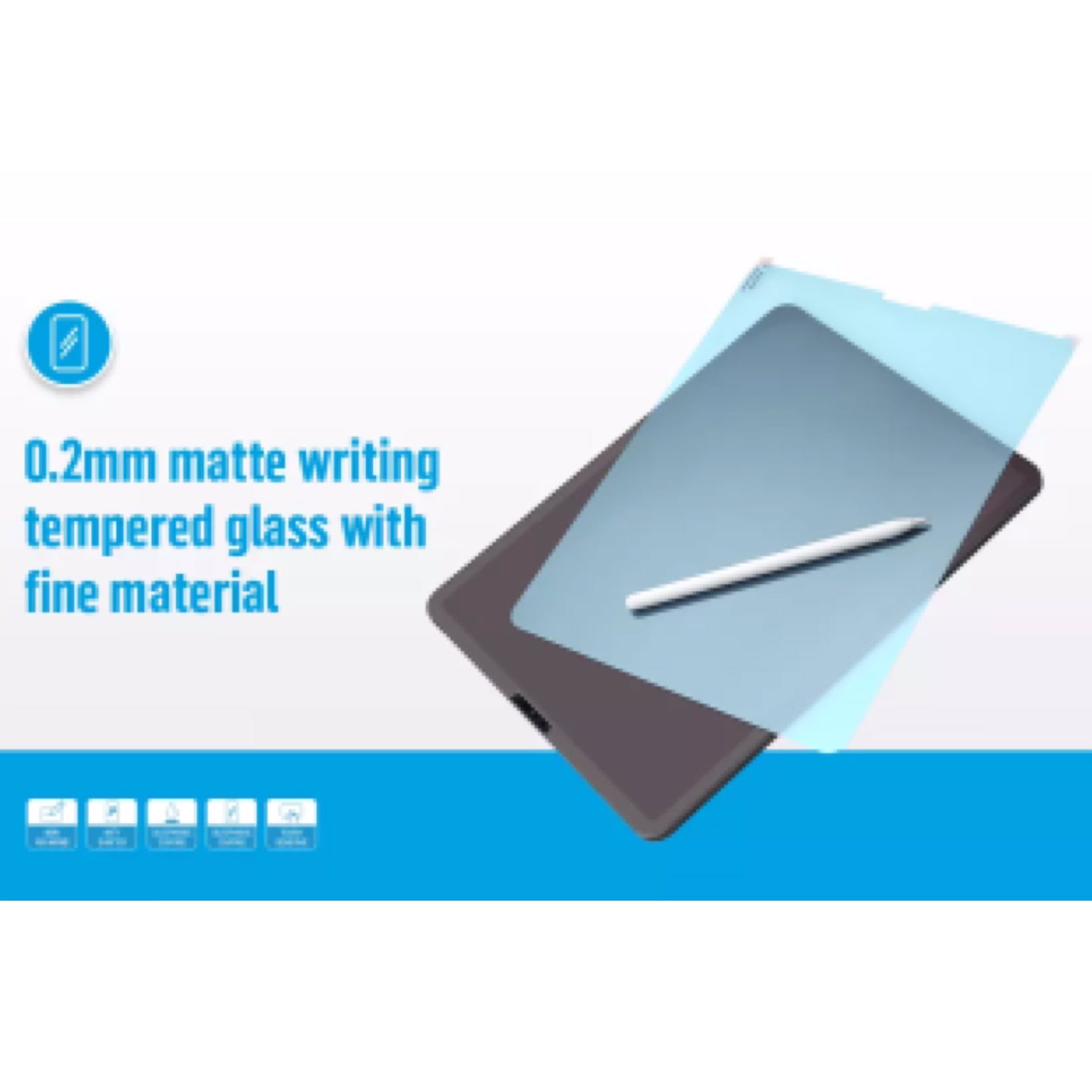 گلس ، محافظ صفحه بلو آیپد Blueo Ipad Special Writing Screen Protector Glass