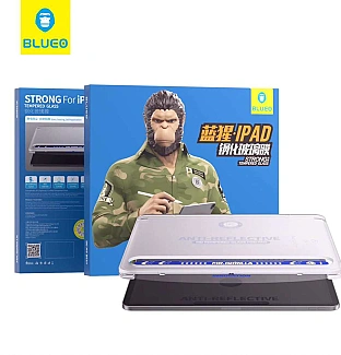 گلس ، محافظ صفحه آیپد بلو با اپلیکاتور Blueo Strong Tempered With Applicator Glass Ipad