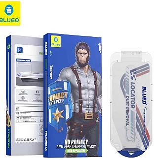 گلس ، محافظ صفحه بلو پرایوسی با اپلیکاتور Blueo Full Glass Anti-Peep Privacy With Applicator Iphone