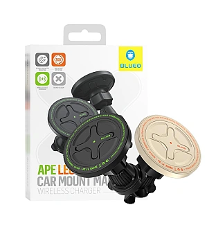 هولدر , نگهدارنده مغناطیسی ماشین Blueo بلو Ape Legend Car Mount Magnetic Wireless Charger
