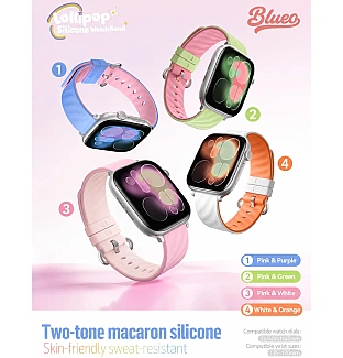 بند اپل واچ بلو Blueo Lollipop Dorri Silicone Watch Band