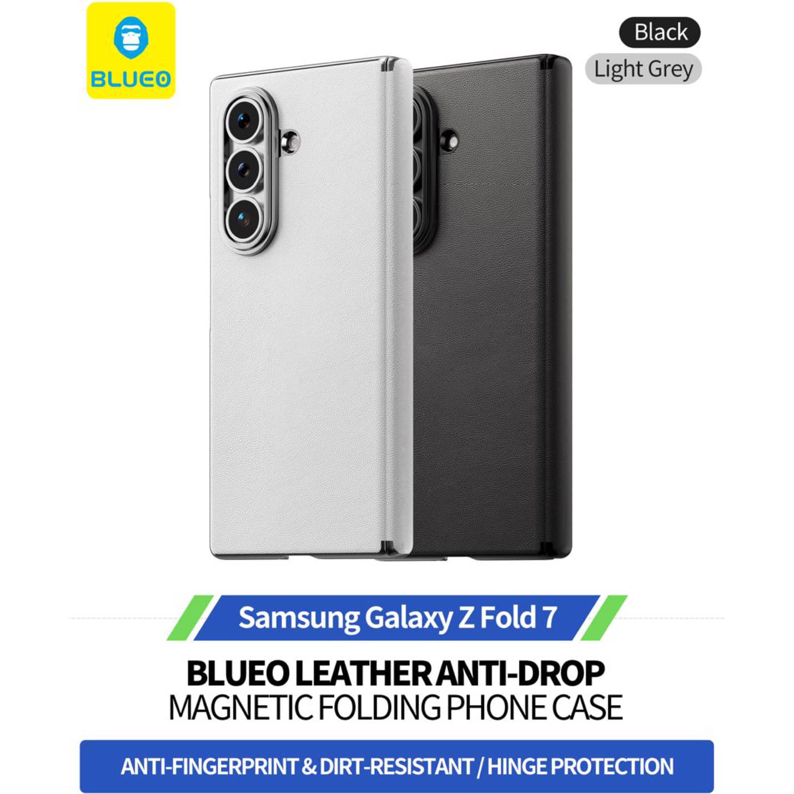 قاب چرمی بلو Blueo Leather Samsung Z Fold 7