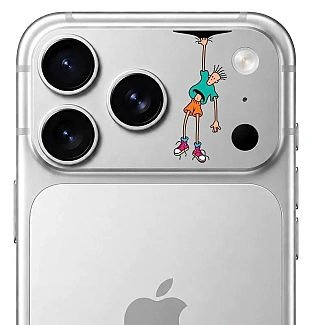 محافظ دور لنز طرح پسر Boy بلو Blueo Invisible Shock-Resistant Lens Protection