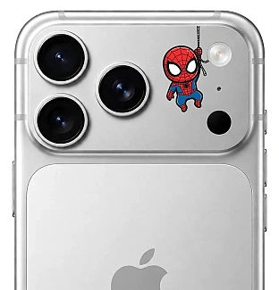 محافظ دور لنز طرح Spider Man مرد عنکبوتی بلو Blueo Invisible Shock-Resistant Lens Protection