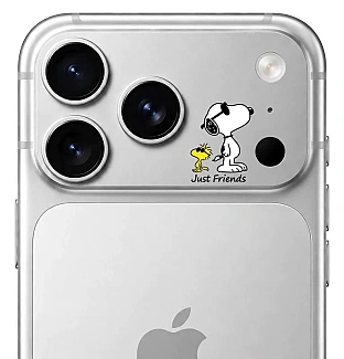 محافظ دور لنز طرح اسنوپی Snoopy بلو Blueo Invisible Shock-Resistant Lens Protection