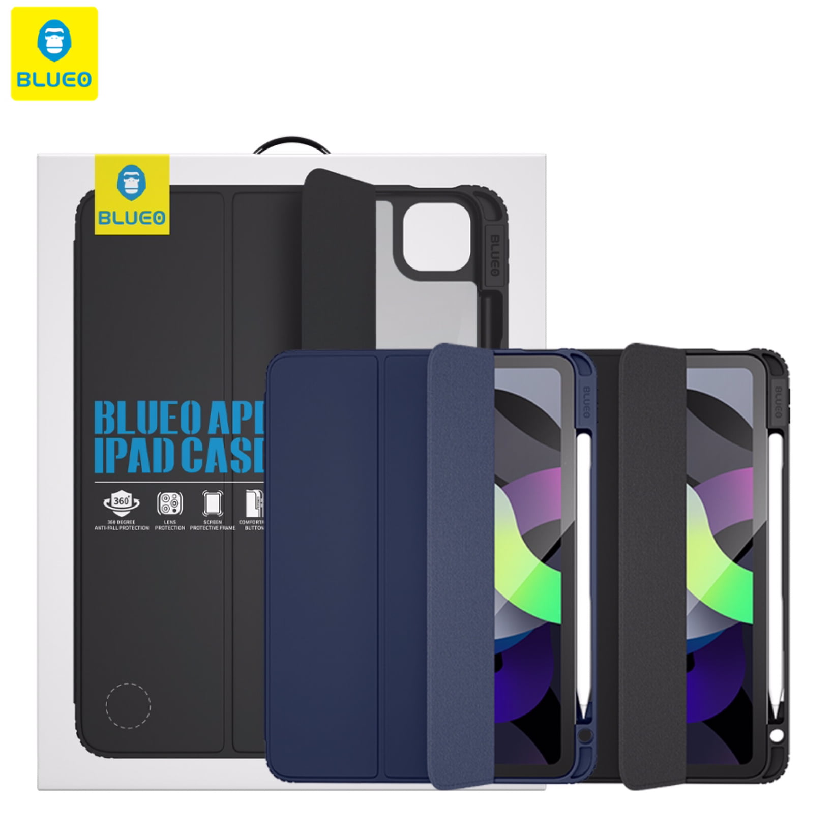 قاب آیپد بلو چرمی Blueo APE Ipad