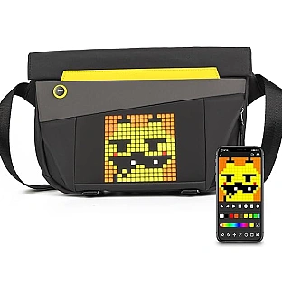 کیف کمری دیووم Divoom Pixoo-Slingbag-V Fashion & Innovative LED Slingbag