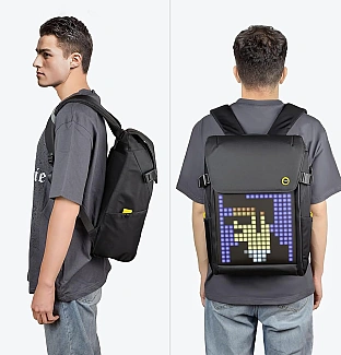 کوله پشتی دیووم Divoom Pixoo-Backpack-M Innovative Smart LED Backpack