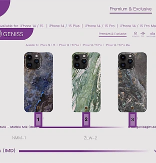 قاب Geniss گنیس Apple iphone Marble Mix Series