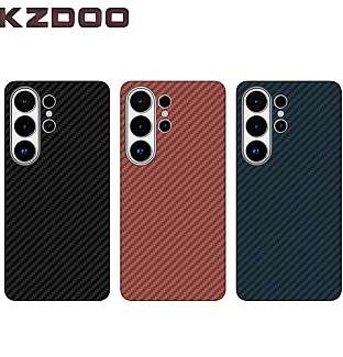 قاب Kzdoo کی زد دو Kevlar کولار For Samsung