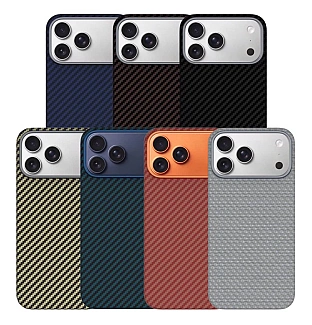قاب Kzdoo کی زد دو Kevlar کولار For Iphone