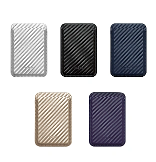 جاکارتی Kzdoo کی زد دو Carbon Mag Leather Wallet