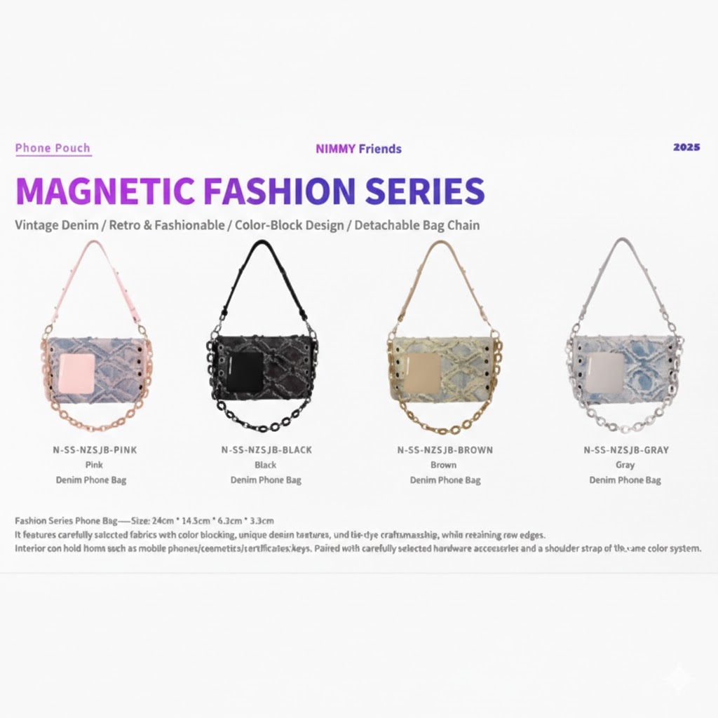 کیف دستی نیمی Nimmy Magnetic Fashion Series