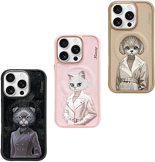 قاب نیمی Nimmy Embroidery Magnetic Case Iphone