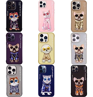 قاب نیمی Nimmy Glasses Series Iphone
